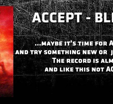 Accept Blind Rage Review