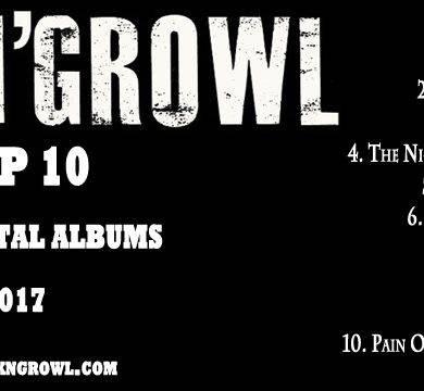 Top Rock Metal Albums 2017
