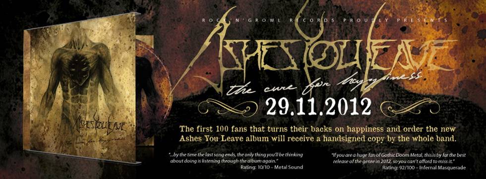 Ashes You Leave CD Signed