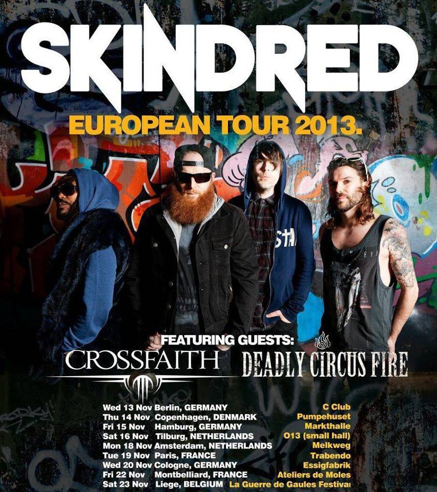 Skindred Tour