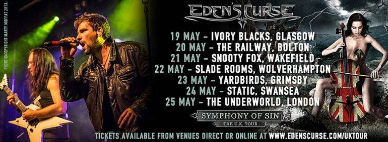 Eden's Curse UK Tour