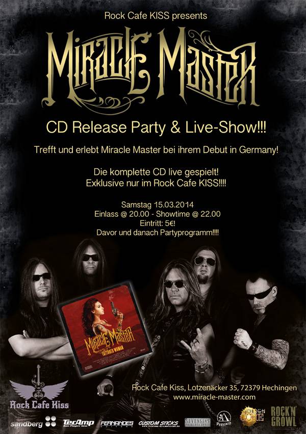 Miracle Master CD- Release Party