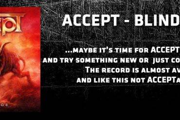 Accept Blind Rage Review