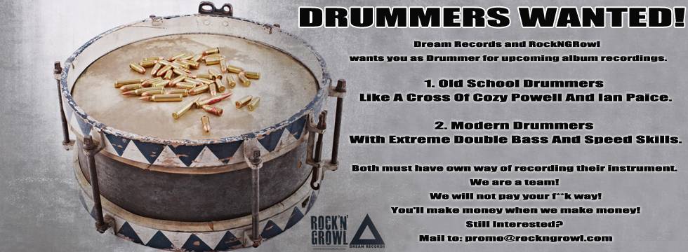 Drummers Wanted
