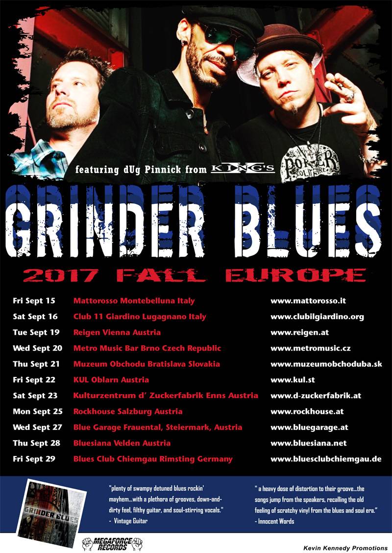Grinder Blues European Tour