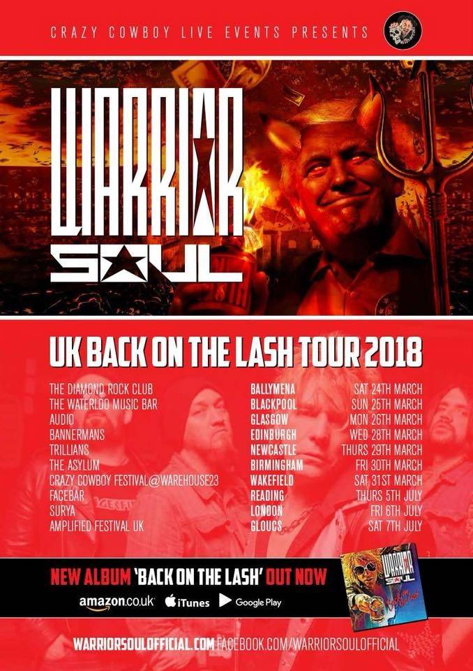 warrior soul uk tour 2023